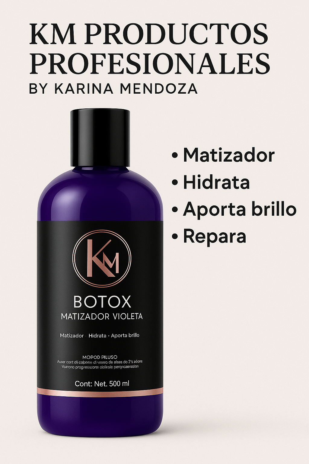 BOTOX MATIZADOR VIOLETA